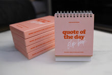 Load image into Gallery viewer, SEIZE THE YAY QOTD Flip Book
