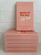 Load image into Gallery viewer, SEIZE THE YAY QOTD Flip Book
