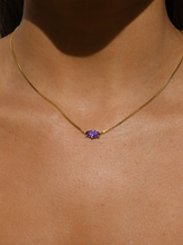 Load image into Gallery viewer, Birthstone Necklace February
