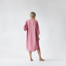 Load image into Gallery viewer, Shirt Dress Blossom Pink
