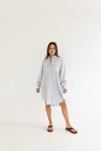 Load image into Gallery viewer, The Oversized Shirt in Powder Blue
